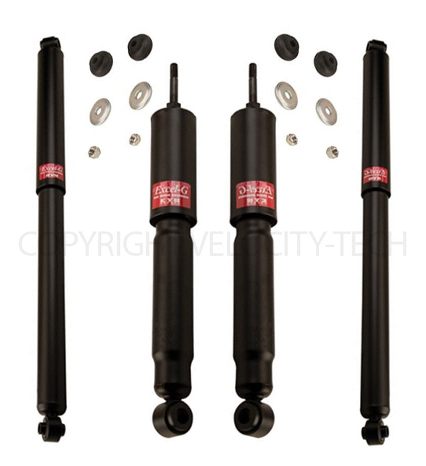 KYB 4 EXCEL-G SHOCKS FRONT & REAR 99-04 FORD F250 F350 SUPERDUTY 2WD INC. DUALLY
