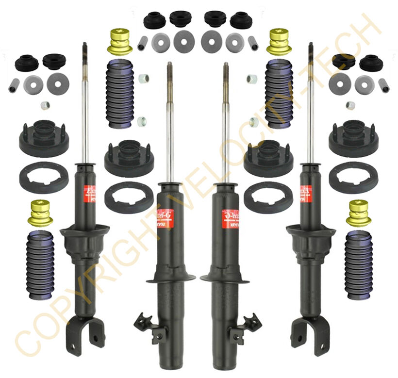 KYB EXCEL-G SHOCKS INTEGRA CIVIC DEL SOL FULL SET WITH MOUNTS AND BOOTS
