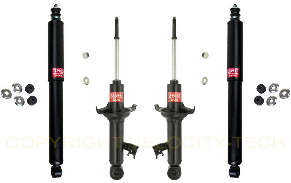 KYB EXCEL-G GAS SHOCKS FRONT & REAR FOR 05-15 TOYOTA TACOMA 2WD NO TRD SET OF 4