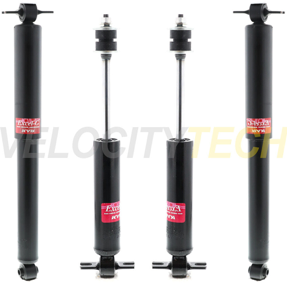 KYB Performance Front & Rear Shocks for 1970-1979 Chevy Nova Ventura Sprint GTO