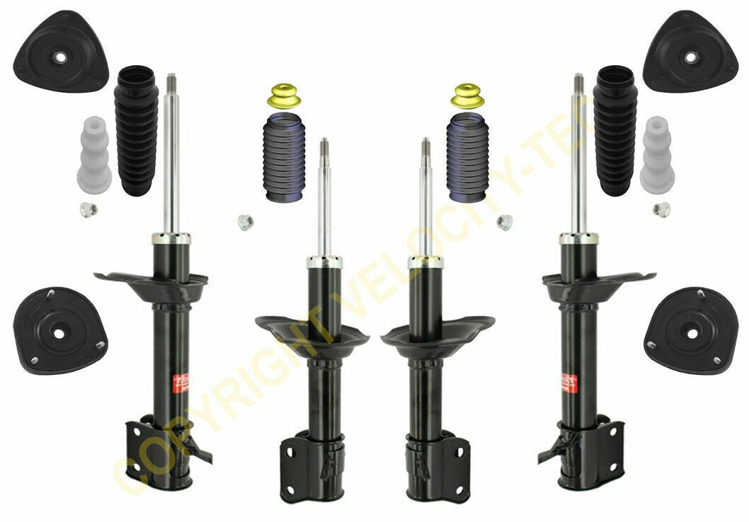 KYB EXCEL-G GAS STRUTS MOUNTS & BOOTS FITS 04-05 SUBARU FORESTER FULL SET OF 4