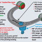 SPC Front Upper Control Arms Camber Caster Kit Ford F150 Mark LT 25680 (PAIR)