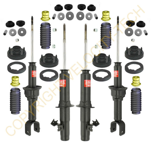 KYB EXCEL-G SHOCKS INTEGRA CIVIC DEL SOL FULL SET WITH MOUNTS AND BOOTS
