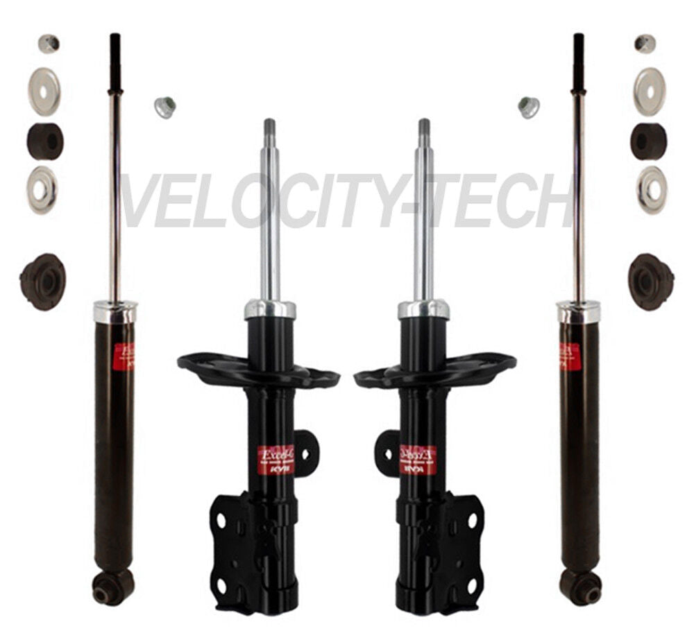 KYB EXCEL-G Gas Struts Shocks fits 2010-2015 Toyota Prius & Plug-In Set of 4