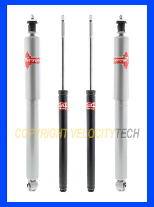 KYB EXCEL-G STRUTS SHOCKS 66-76 BMW 2002 2002tii 1802 1602 E10 SET OF 4