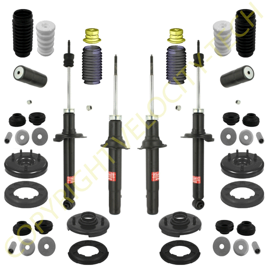 KYB EXCEL-G SHOCKS MOUNTS & BOOOTS 98-02 HONDA ACCORD 99-03 TL 01-03 CL FULL SET